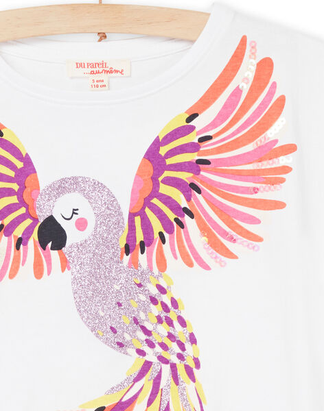 T-shirt con motivo pappagallo RANEOTI1 / 23S901O4TMC000