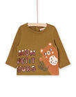 T-shirt con stampa orso PUPRATEE3 / 22WG10S1SPLG608