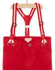 Pantaloni con bretelle amovibili PUPRIPAN2 / 22WG10P2PAN505