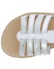 Girls' leather sandals CFSANDIBEL / 18SK35W2D0E000