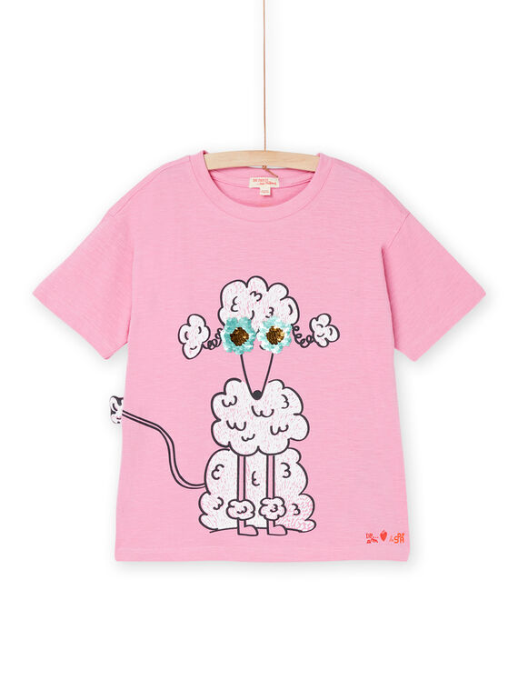 T-shirt a maniche corte con motivo animali ROSPATI6 / 23S902P3TMCD301