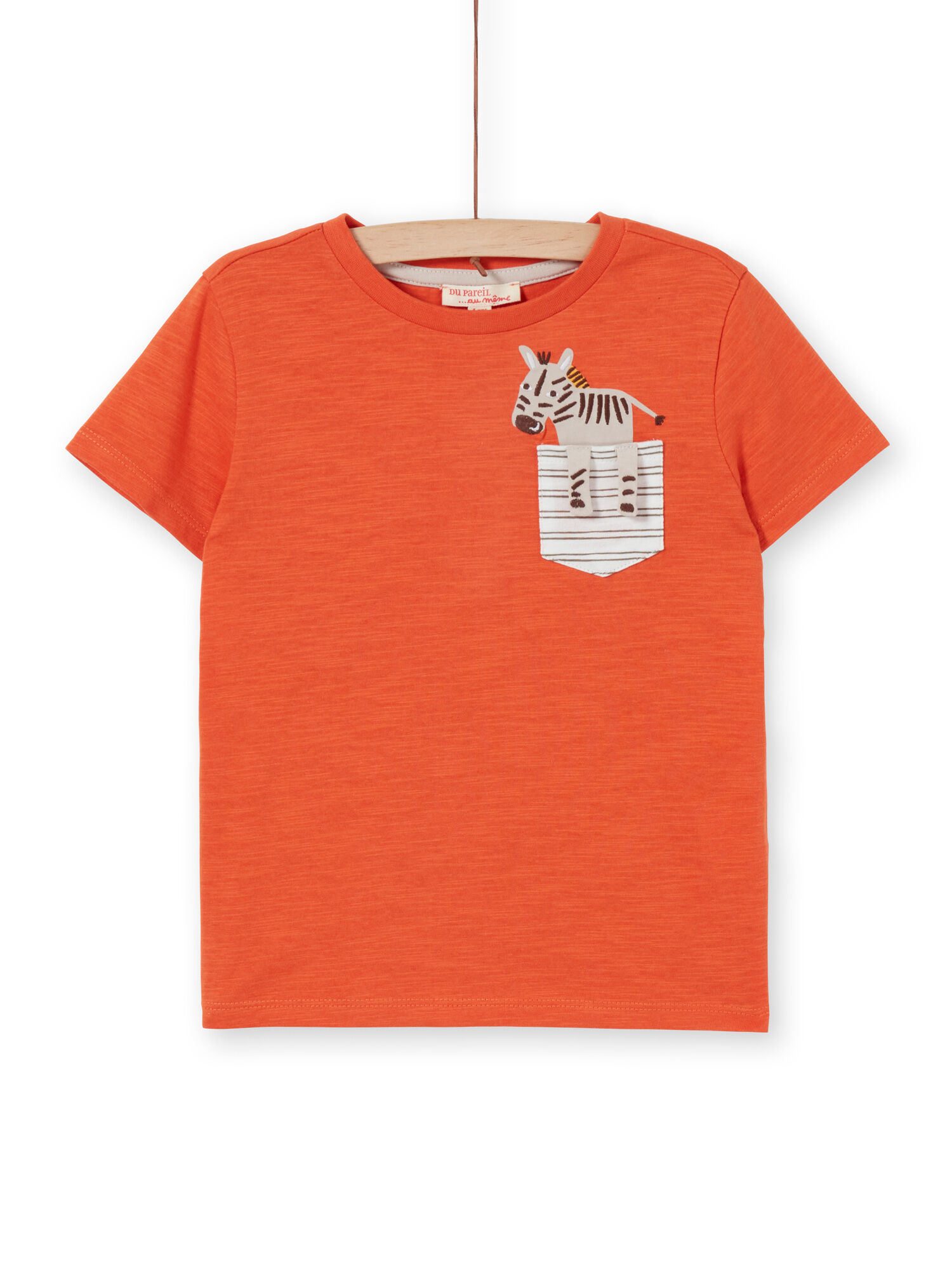 T shirt arancione bambino acquisto online T Shirt Canottiera DPAM