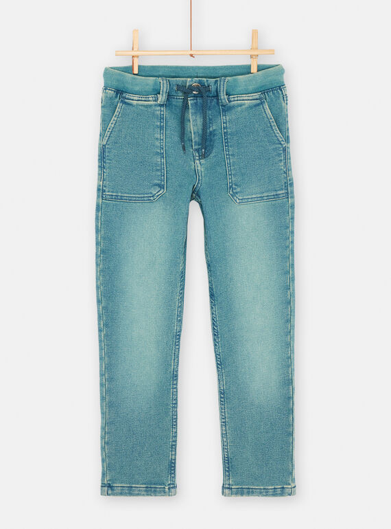 Jeans denim straight bambino SOVERJEAN / 23W902J1JEAP274