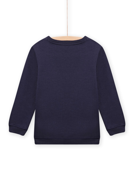 Felpa di Natale navy bambino MONOSWE / 21W902Q1SWE705