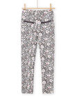 Pantaloni con stampa a fiori PAREPANT1 / 22W901T1PANJ901