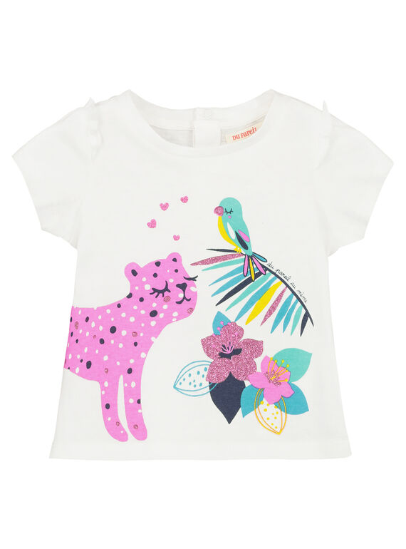 T-shirt maniche corte neonata FITUTI1 / 19SG09F1TMCA001