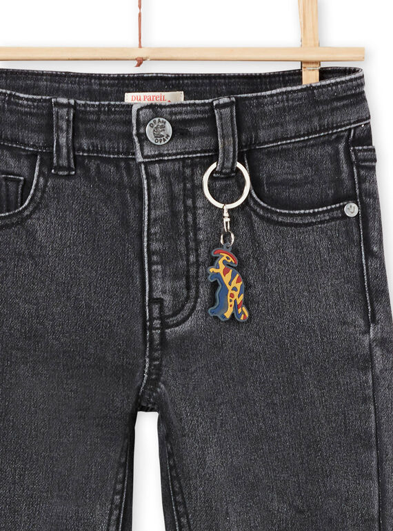 Jeans slim antracite bambino MOPAJEAN / 21W902H1JEAK004