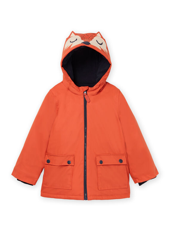 Cappotto in gomma con cappuccio POGROIMP1 / 22W902F1D59E402