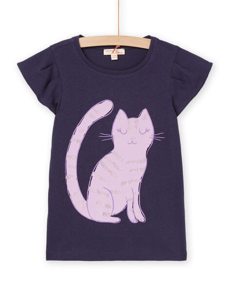 T-shirt con motivo gatto RAJOTI1 / 23S90183TMC070