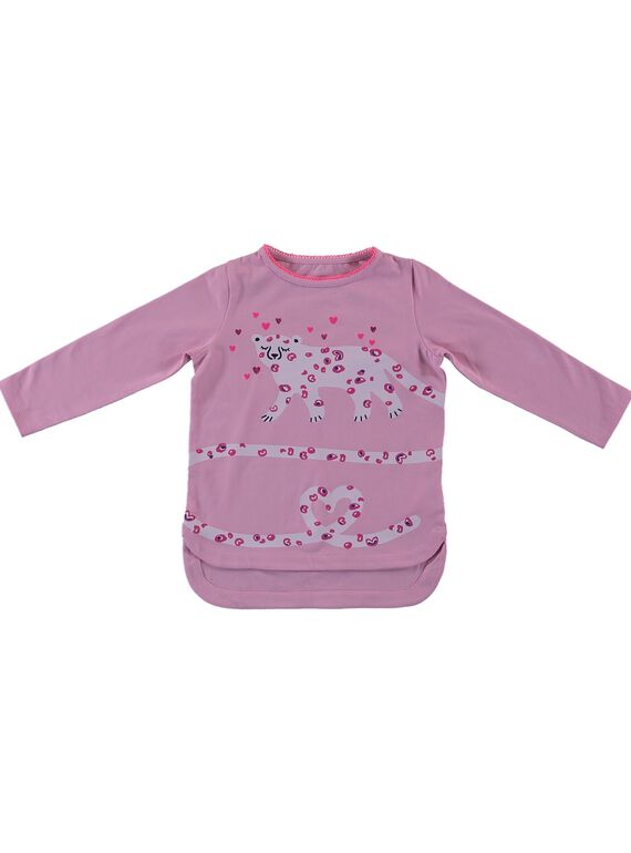 Pigiama: maglia più lunga sul retro e leggings GEFAPYJPAN / 19WH1156PYJD301