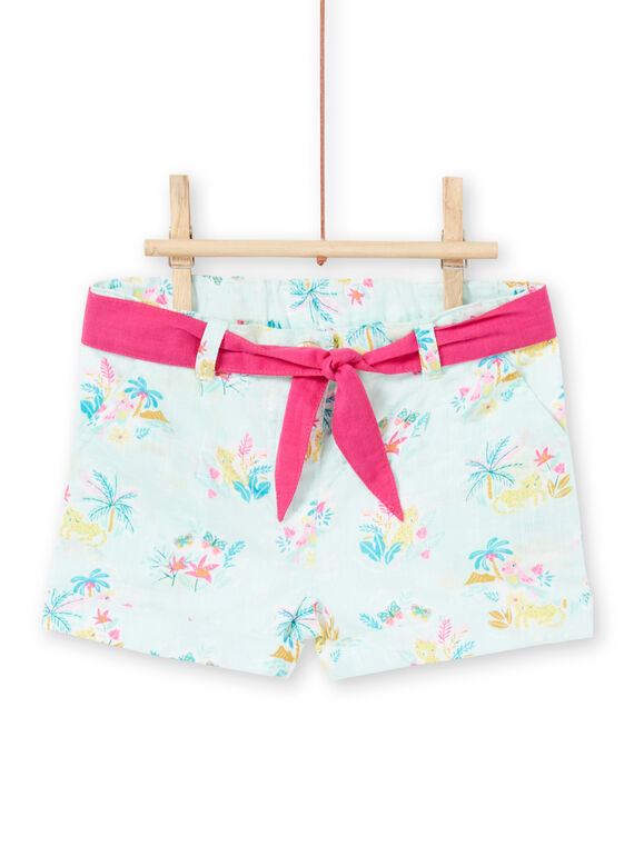 Shorts blu neonata LIVERSHO / 21SG09Q1SHOG622