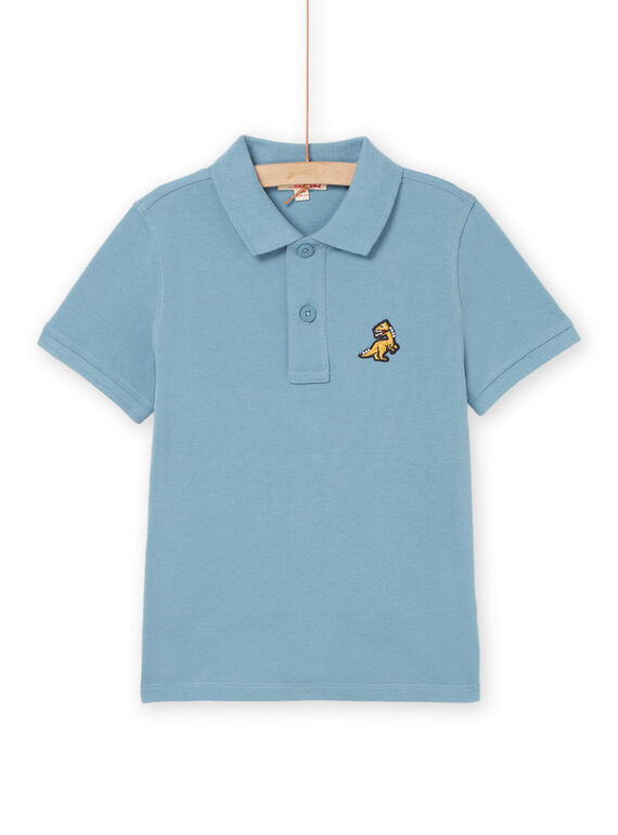 Polo piqué con patch dinosauro ROJOPOL5 / 23S90274POLC219