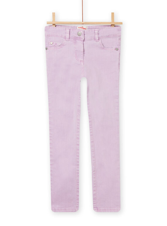 Pantaloni glicine bambina NAJOPANT2 / 22S90162PAN320