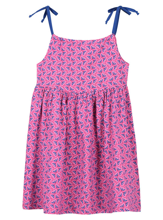Abito con spalline bambina FAPLAROB1 / 19S901P1ROB712