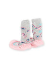 Babbucce a calza con stampa unicorni e arcobaleno PACHO7CORN / 22XK3542D08943