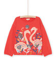 T-shirt con motivi fantasia con glitter e paillettes RAPURTEE2 / 23S901L1TMLF503