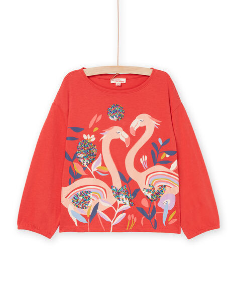 T-shirt con motivi fantasia con glitter e paillettes RAPURTEE2 / 23S901L1TMLF503