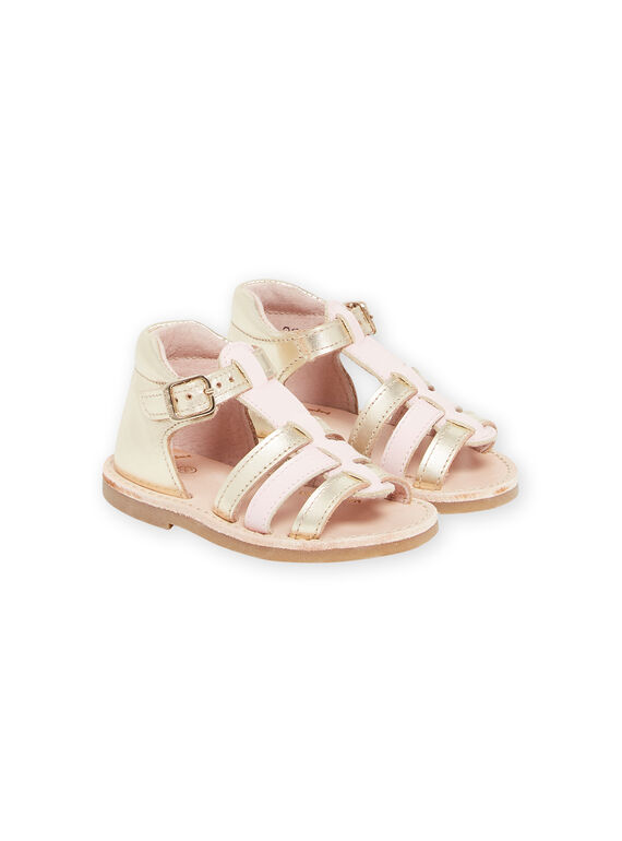 Sandali dorati neonata NISANDIRIS / 22KK3741D0E954