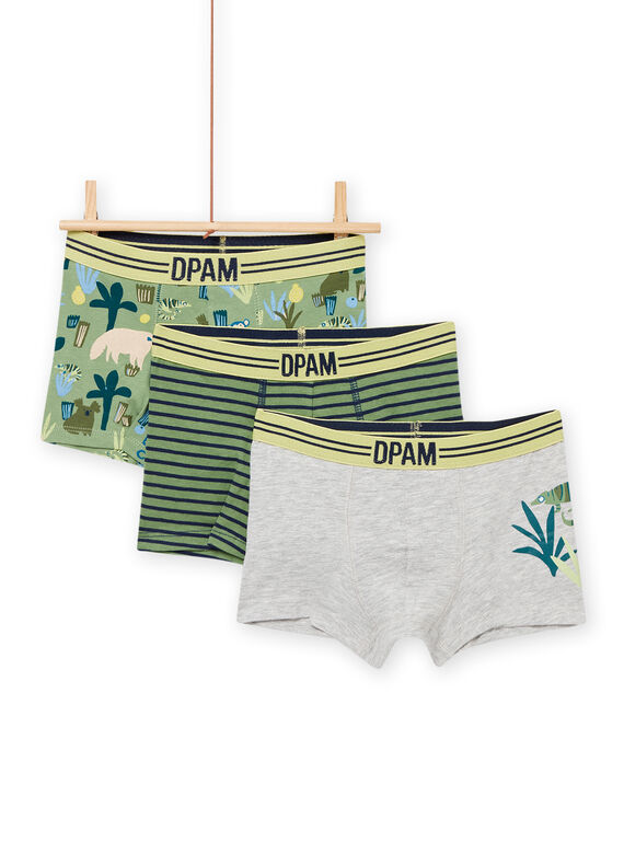 Set 3 parigamba abbinati bambino NEGOBOXKAKI / 22SH12J3BOX612