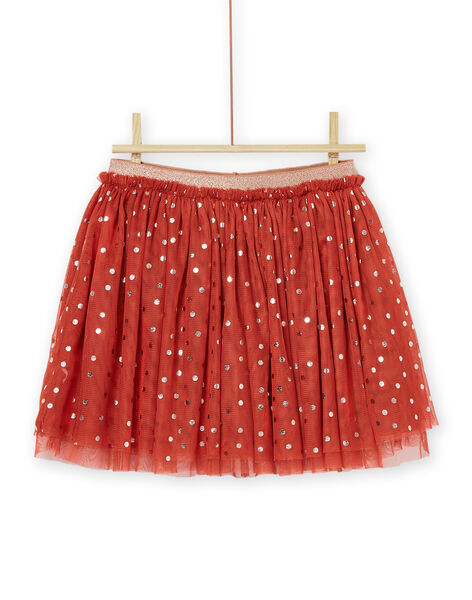 Gonna in tulle con stampa a pois PAPRAJUP2 / 22W901S1JUP410