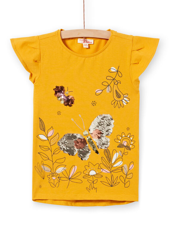 T-shirt maniche corte con paillettes magiche LAPOETI1 / 21S901Y1TMC107