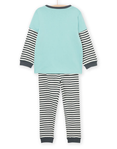 Set pigiama felpa e pantaloni con stampa piccione PEGOPYJPIG / 22WH1221PYJ631