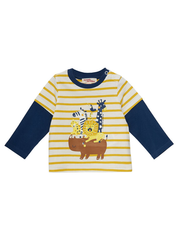 T-Shirt Maniche Lunghe Ecrù JUTROTEE / 20SG10F1TML001