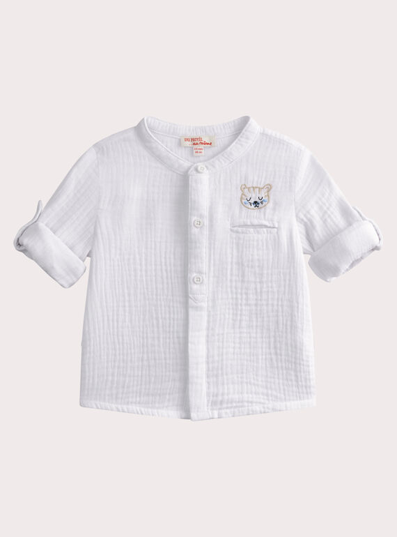 White SHIRT WUMACHEM / 25SG1062CHM000