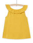 Golden yellow TANK TOP NAJODEB3 / 22S901C1DEB106