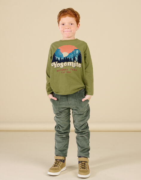 Pantaloni in velluto POPRAPAN / 22W902S1PANJ913