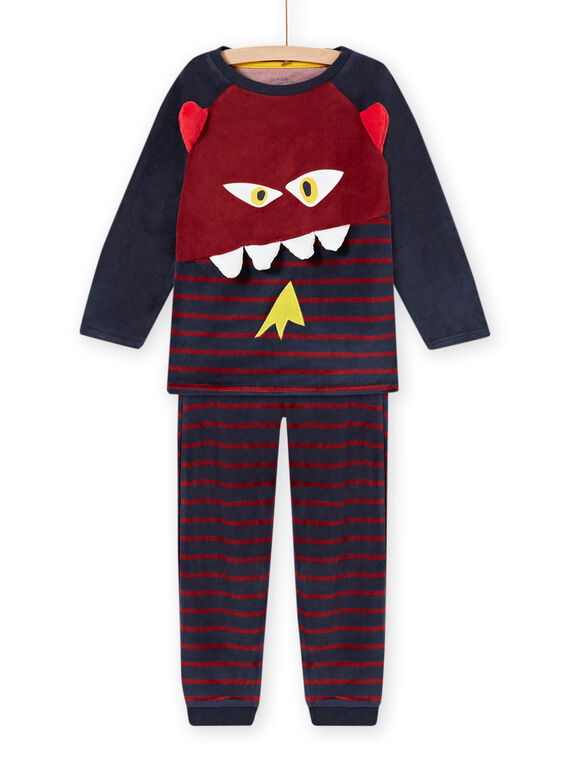 Pigiama con motivo mostro e dettagli fosforescenti bambino MEGOPYJMON / 21WH129APYJ719