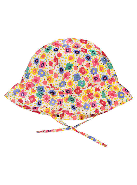 Cappello da pescatore a fiori neonata FYICOCHA / 19SI0981CHA099