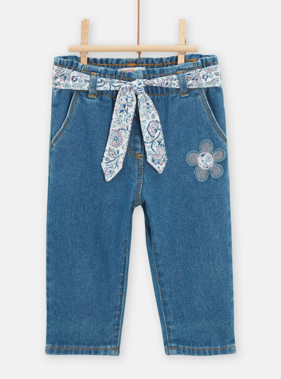 Jeans blu con cintura neonata TIDEJEAN / 24SG09J1PANP274