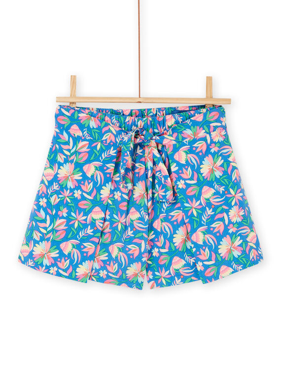 Pantaloncini da bambina con stampa floreale RAPOPSHORT2 / 23S901X2SHOC220