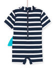 Tuta navy con stampa a righe RYUCOMUV2 / 23SI10RBMAIC234