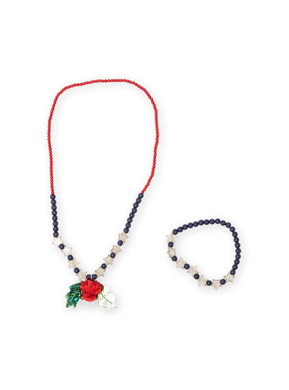 Collana di perle colorate Natale bambina MYANOSET / 21WI01T2CLI961