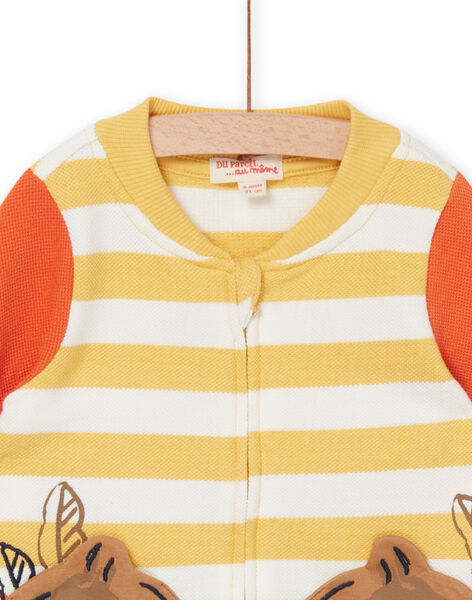 Cardigan con stampa a righe RUJUNGIL / 23SG10U1GIL113