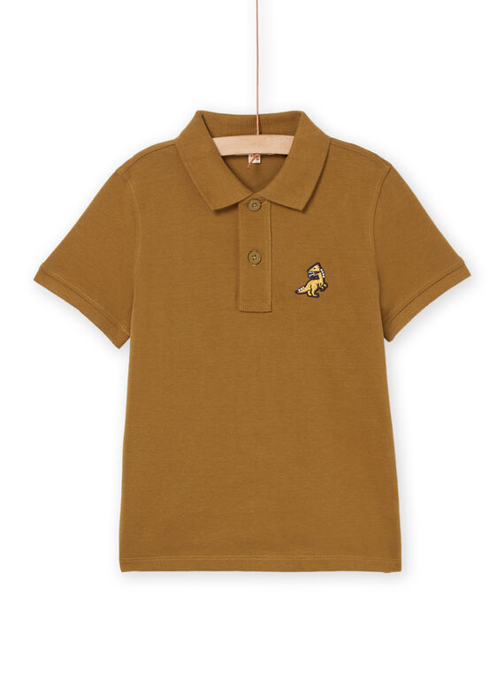Polo piqué con patch dinosauro ROJOPOL2 / 23S90273POLG631