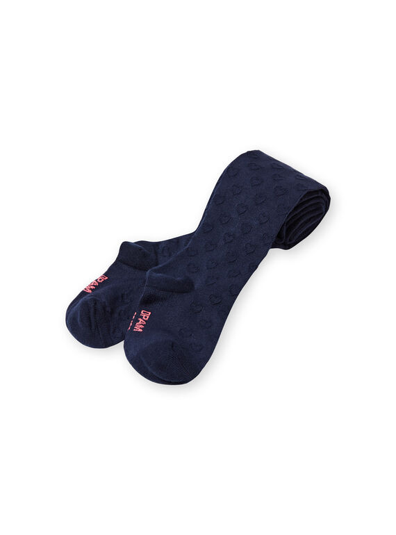 Collant blu notte bambina LYAESCOL7 / 21SI0165COLC205