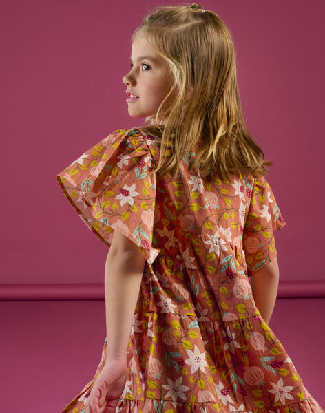 Abito con stampa a fiori RAMAGROB1 / 23S901T3ROBE415