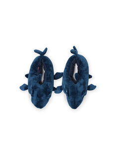 Pantofole blu squalo 3D bambino MOPANTREQ3D / 21XK3631PTD715