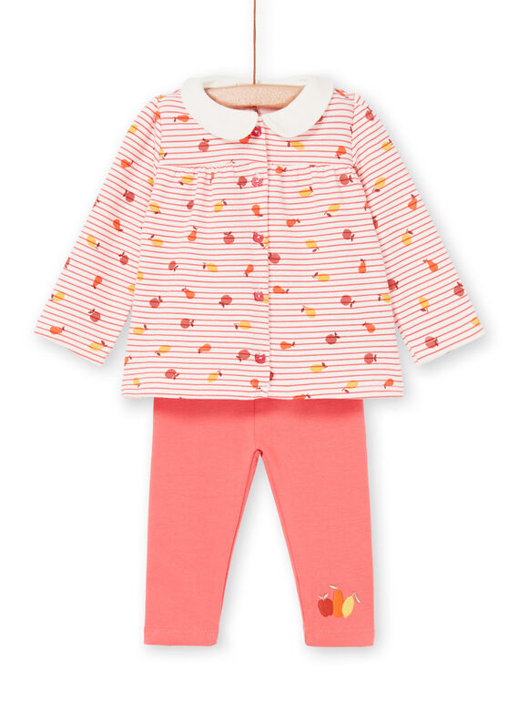 Completo comfort Blusa & leggings Bambina LINAUENS2 / 21SG09L1ENS318