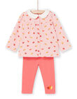 Completo comfort Blusa & leggings Bambina LINAUENS2 / 21SG09L1ENS318