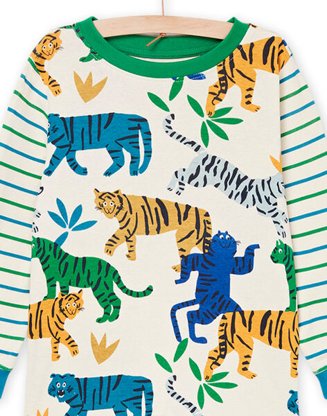 Pigiama con stampa tigre REGOPYJTIG / 23SH12D2PYJA016