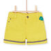 Shorts gialli neonato