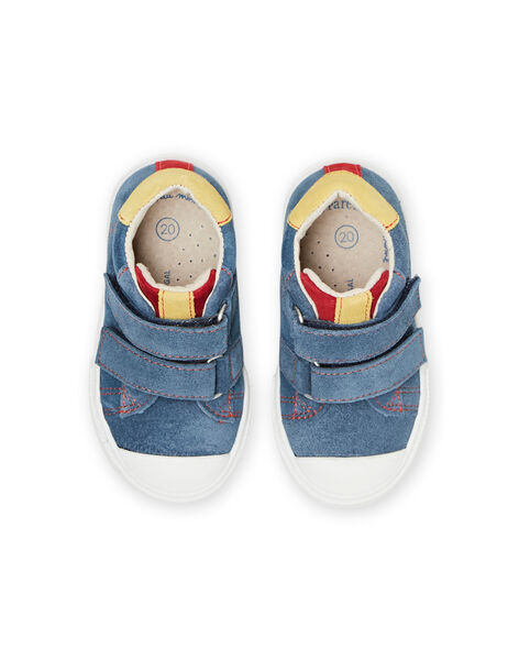 Sneakers azzurre, gialle e rosse neonato NUBASARTHUR / 22KK3831D3FC201