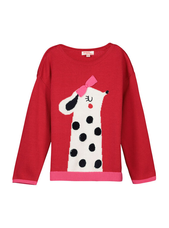 Maglia in cotone bambina FACOPULL1 / 19S90181PUL050