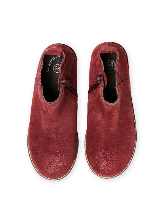Stivaletti vinaccia bambina MABOOTVIN / 21XK3573D0D719