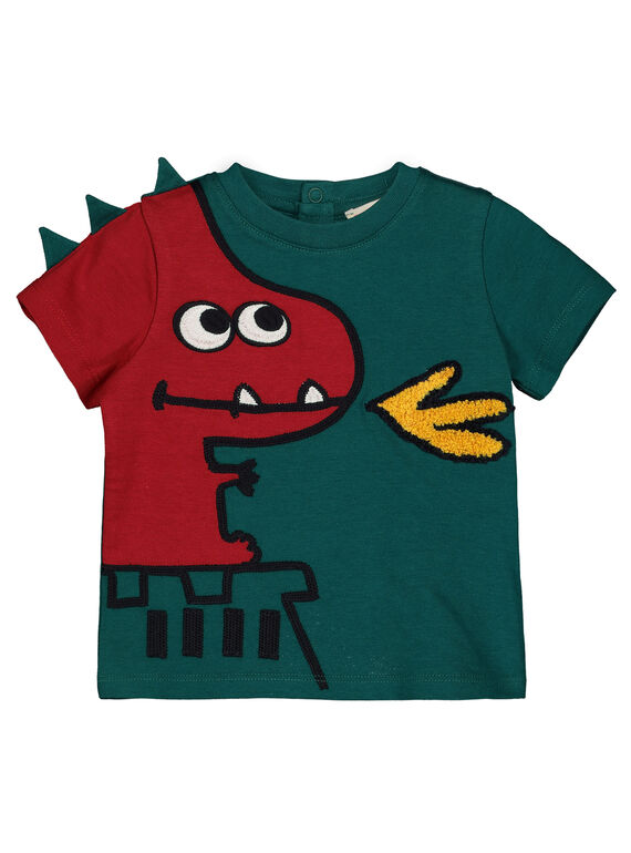 T-shirt maniche corte con stampa bambino GUVETEEEX / 19WG1021TMC608