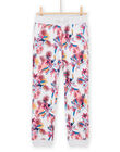 Pantaloni sportivi con stampa tropicale PAJOBAJOG1 / 22W901D2JGB943